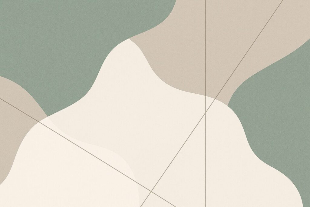 余白学とAI共創による創造性を表現したミニマルアート